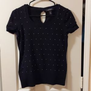 Black sweater top - White House Black Market